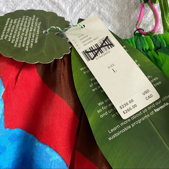 🍍FARM Rio Palila Fringe Midi Dress - Picture 5 of 10